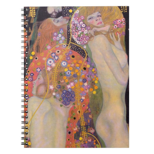 Cuaderno Gustav Klimt - Serpientes de Agua II (Frente)