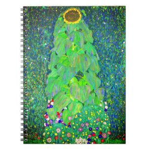 Cuaderno Gustav Klimt Sunflower