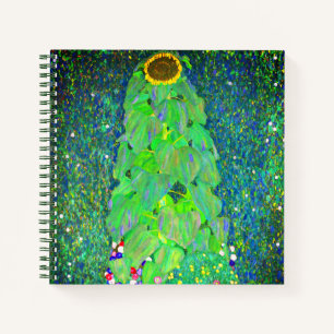 Cuaderno Gustav Klimt Sunflower