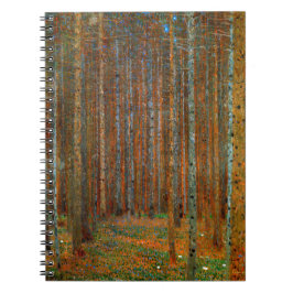 Cuaderno Gustav Klimt - Tannenwald Pine Forest