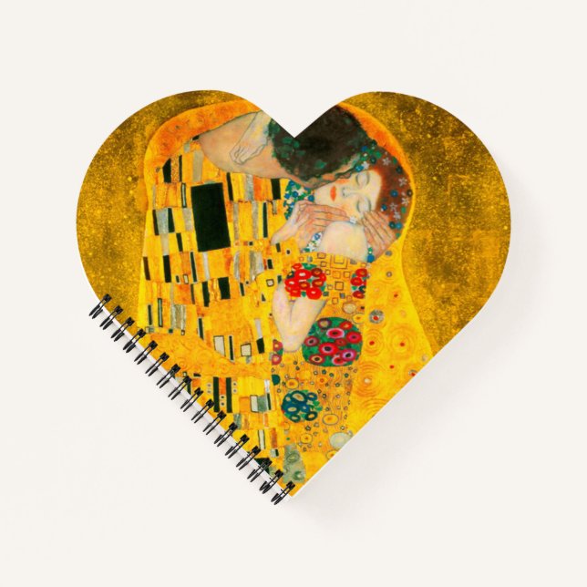 Cuaderno Gustav Klimt The Kiss (Anverso)