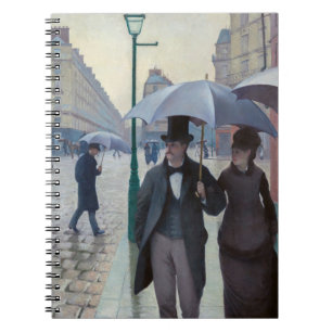 Cuaderno Gustave Caillebotte - Calle de París; Día lluvioso