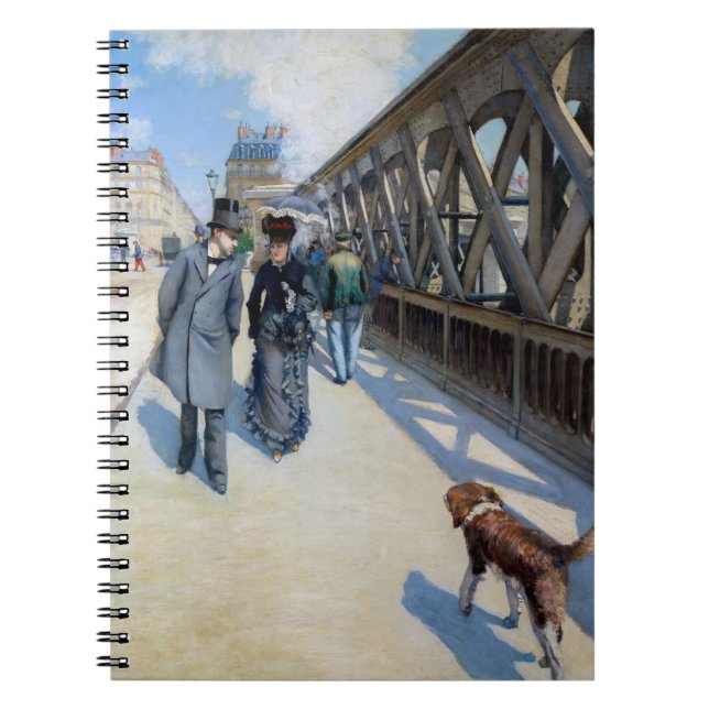 Cuaderno Gustave Caillebotte - El Puente de Europa (Frente)