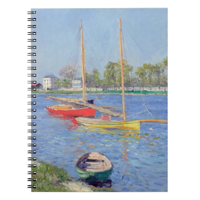 Cuaderno Gustave Caillebotte - El Sena en Argenteuil (Frente)