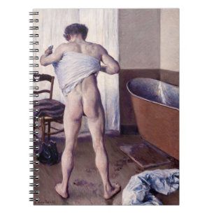 Cuaderno Gustave Caillebotte - Hombre en su baño