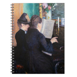 Cuaderno Gustave Caillebotte - La Lección de Piano