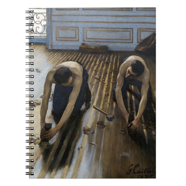 Cuaderno Gustave Caillebotte - Los rascacielos del piso (Frente)