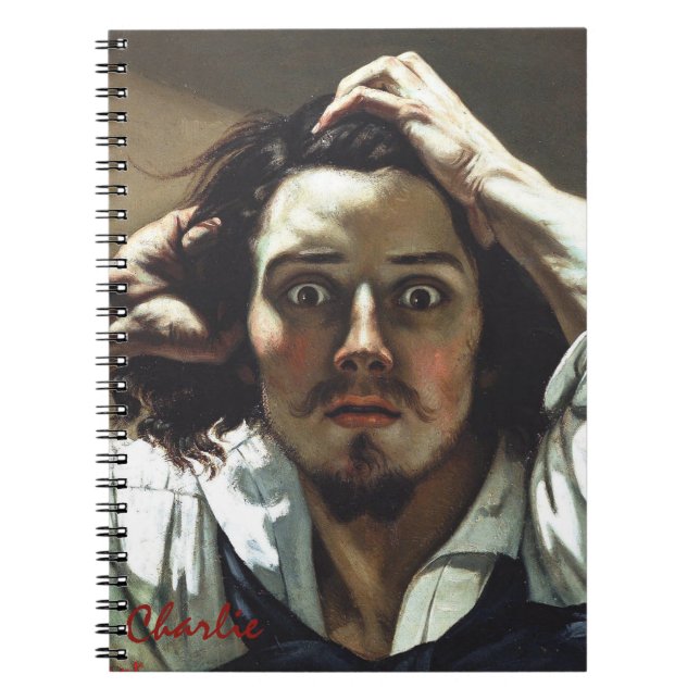Cuaderno Gustave Courbet Le Désespéré _ Personalizado (Frente)
