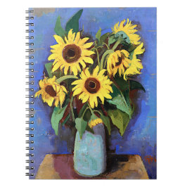 Cuaderno Gustave Loiseau Sunflower Fotos estéticas Sunfl