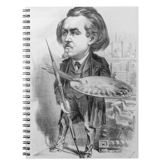 Cuaderno Gustavo Dore (1832-83), caricatura de 'Le Boulev (Frente)