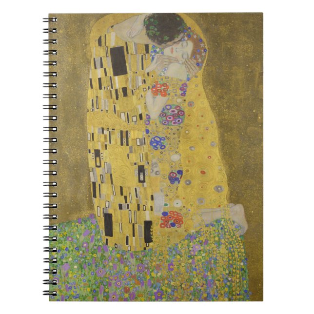 Cuaderno Gustavo Klimt "el beso " (Frente)