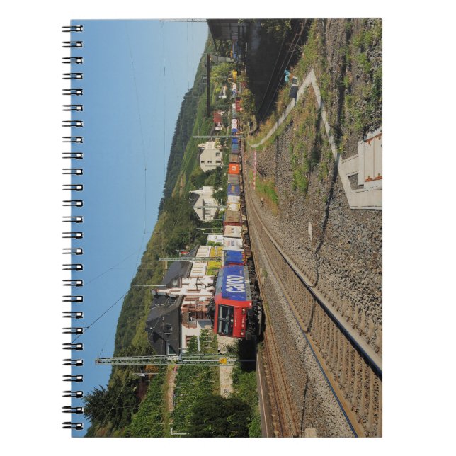 Cuaderno Güterzug en Lorch am Rhein (Frente)