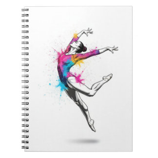 Cuaderno Gymnast Notebook – Modern Artistic Gymnastics