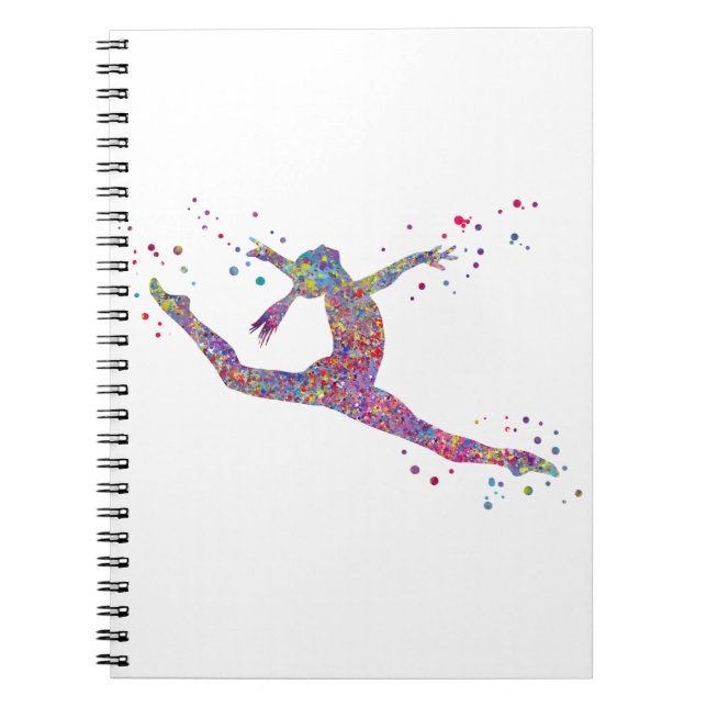 Cuaderno Gymnastics girl (Frente)
