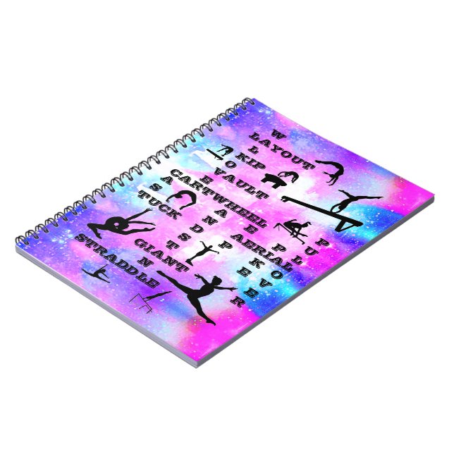 Cuaderno Gymnastics Spiral Photo Notebook for Girls (Lado Izquierdo)