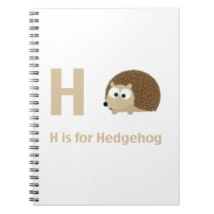 Cuaderno H está para el erizo