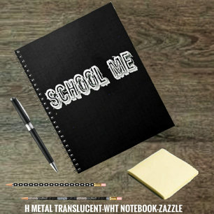 Cuaderno H. Translucent-Wht Metalizado