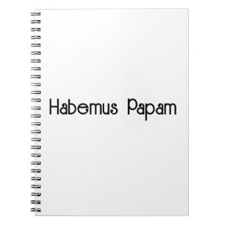 Cuaderno Habemus Papam