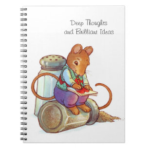 Cuaderno hábil de los pensamientos del ratón