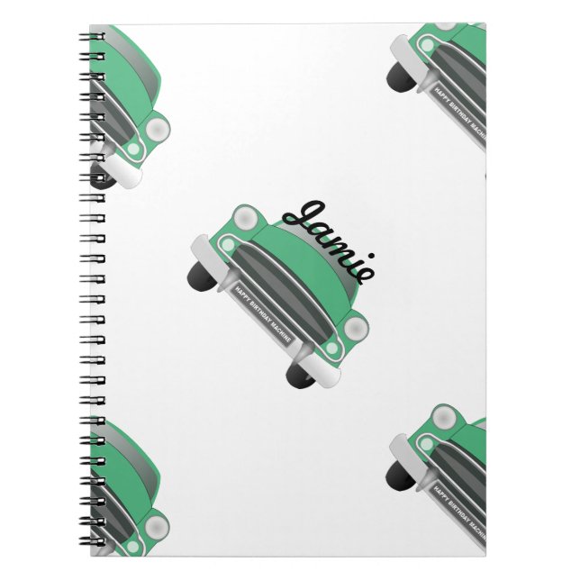 Cuaderno Habitación para niños Regalos clásicos de coches S (Frente)