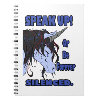Cuaderno ¡Habla alto! O Estar Siempre Silenciado