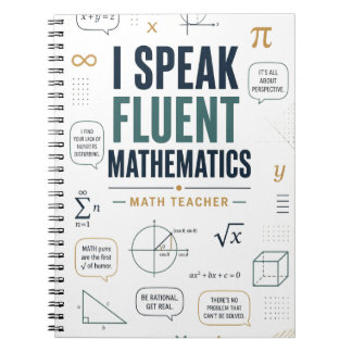 Cuaderno Habla con fluidez las Matemáticas Profesor de Mate