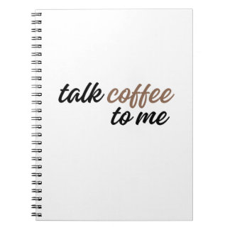 Cuaderno háblame de café