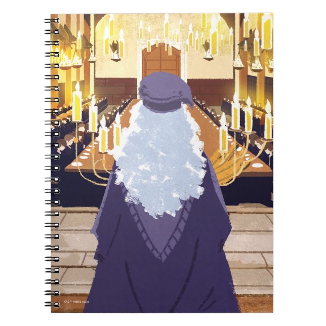 Cuaderno Hablando en el Gran Salón de Hogwarts (Frente)