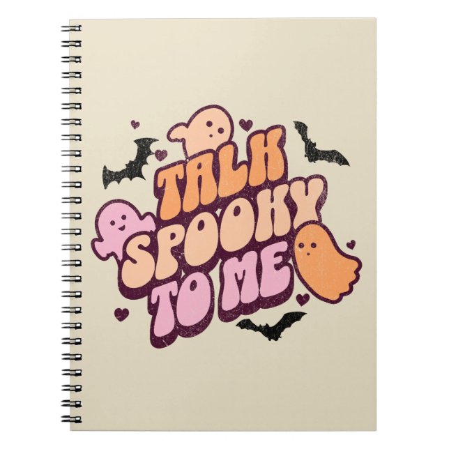 Cuaderno Hablar asustado conmigo (Frente)