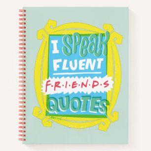 Cuaderno Hablo con Fluidez Citas de FRIENDS™ - Peephole