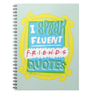 Cuaderno Hablo con Fluidez Citas de FRIENDS™ - Peephole