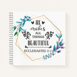 Cuaderno Hace Que Todas Las Cosas Sean Hermosas