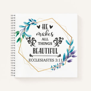 Cuaderno Hace Que Todas Las Cosas Sean Hermosas