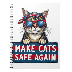 Cuaderno Hacer a los gatos seguros de nuevo el voto elector