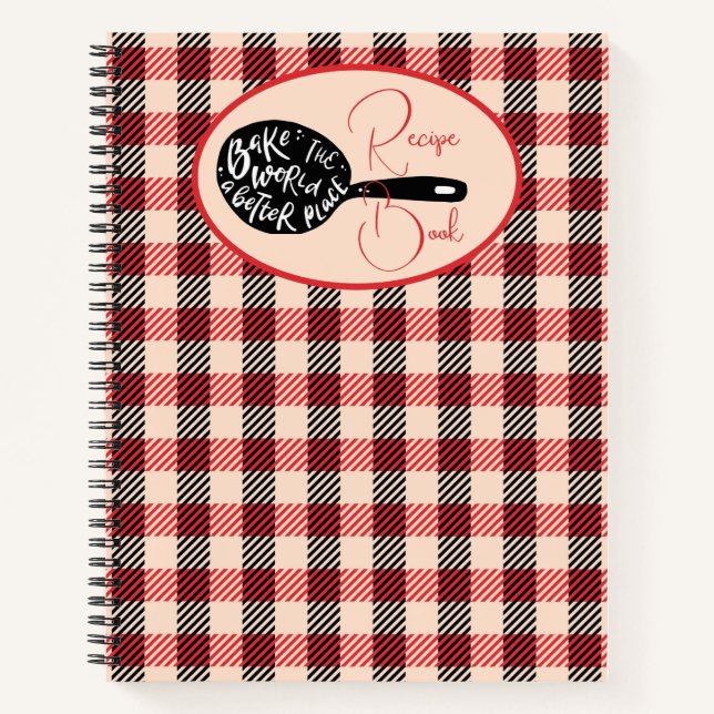 Cuaderno Hacer del mundo un lugar mejor Receta (Anverso)