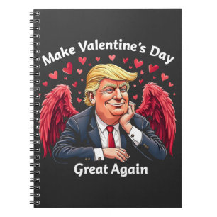 Cuaderno Hacer grande al El día de San Valentín de nuevo a