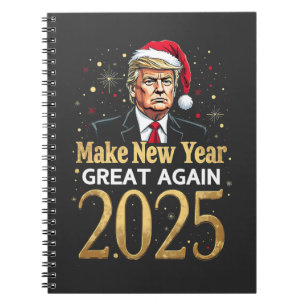 Cuaderno Hacer grande de nuevo el año 2025 la toma de poses