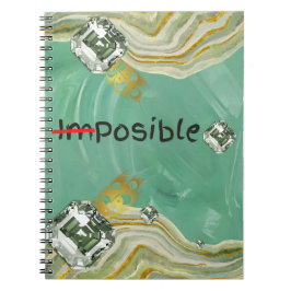 Cuaderno hacer lo imposible posible