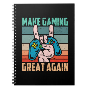 Cuaderno Hacer que el juego vuelva a ser grande