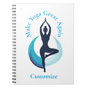 Cuaderno Hacer que el yoga sea grande de nuevo Thunder_Cove