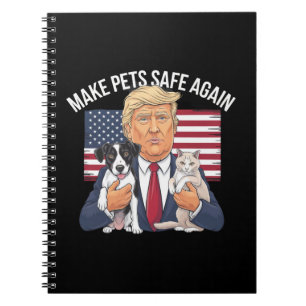 Cuaderno Hacer que las Mascotas Sean Seguras de Nuevo Salva