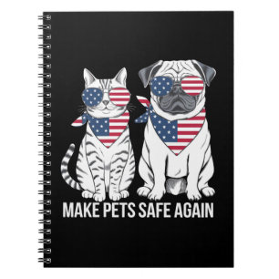Cuaderno Hacer que los Mascotas vuelvan a estar seguros Tru