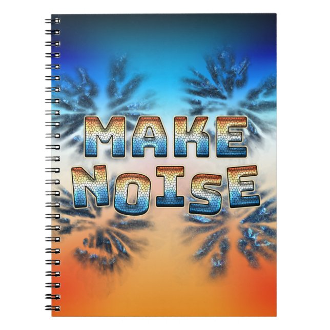 Cuaderno Hacer ruido (Frente)