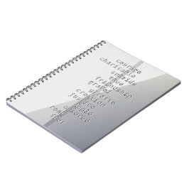 Cuaderno ¿Hacer su nombre o mensaje con las palabras cruzad