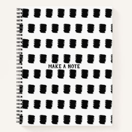 Cuaderno Hacer una nota escolar o trabajar Bloc de notas en