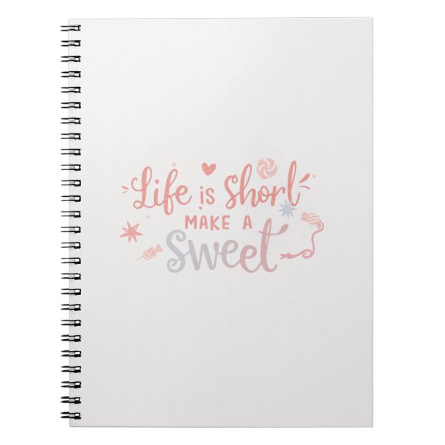 Cuaderno Hacer una vida dulce (Frente)
