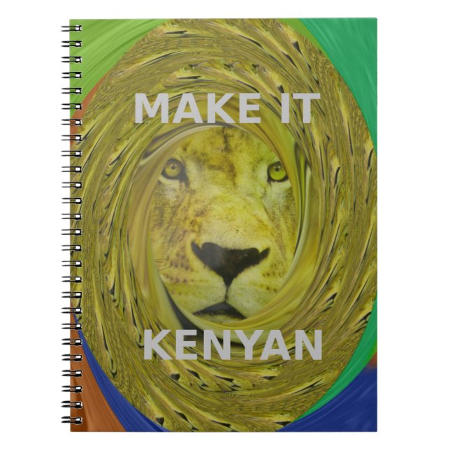 Cuaderno Hacerlo keniano (Frente)