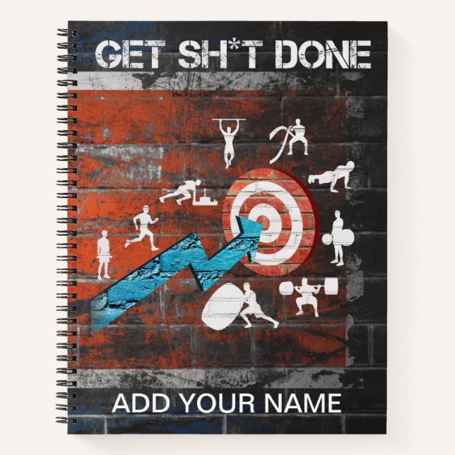 Cuaderno Hacerlo realidad para entrenamientos motivacionale (Anverso)