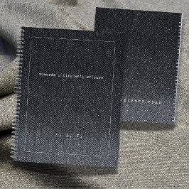 Cuaderno 'Hacia una vida bien escrita' Graduación Tweed