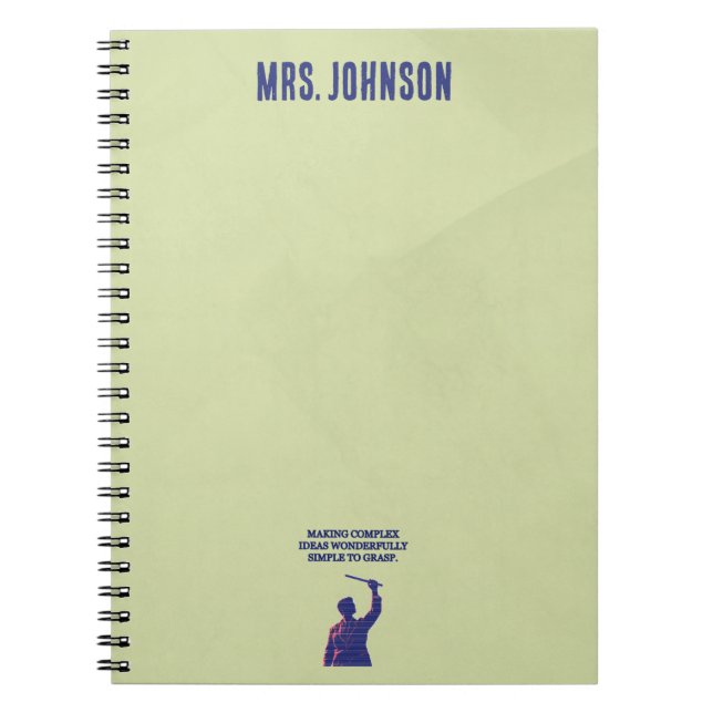 Cuaderno Haciendo Ideas Complejas Maravillosamente Fáciles  (Frente)